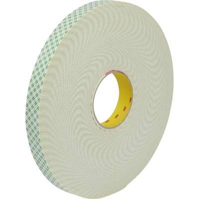 3M 40261910 Double sided adhesive tape White (L x W) 10 m x 19 mm 1 pc(s)