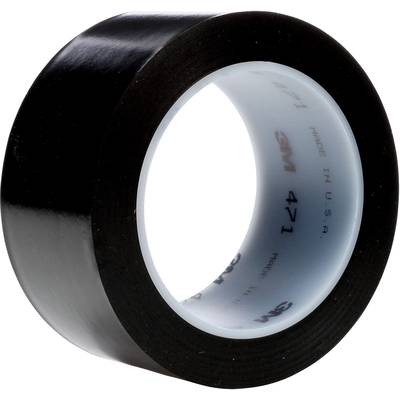3M 471F 471S50 PVC tape Black (L x W) 33 m x 50 mm 1 pc(s)