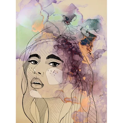 ARTist Mural Lady 120013