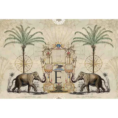 ARTist Mural Nostalgic Elefant 119737