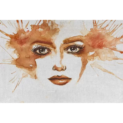 ARTist Mural Watercolour Face 120189