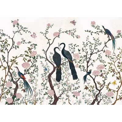 Coordonne Mural Edo Linen Mural A00311L