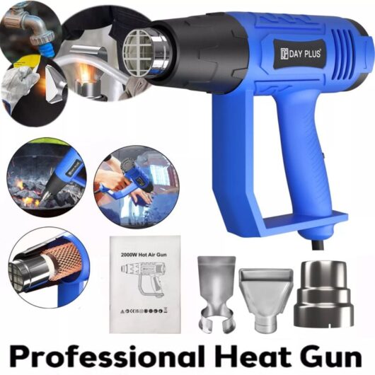 Day Plus - Portable Hot Air Gun Mini Heat Gun Shrink Wrap diy Embossing Drying Paint Crafts