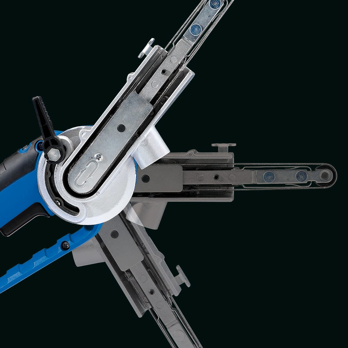 Draper 13mm Mini Belt Sander (400W) - Blue, none