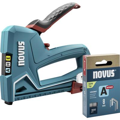 Novus Tools 030-0461 Handheld stapler Staple type Type 37 , Type 53 Staple length 6 - 14 mm