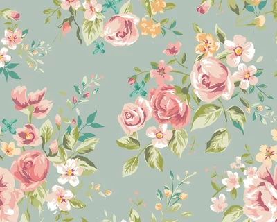 Origin Murals Mural Flowerry Large MUR130L