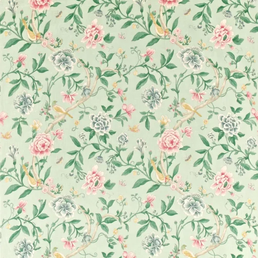 Sanderson Fabric Porcelain Garden DCAVPO203