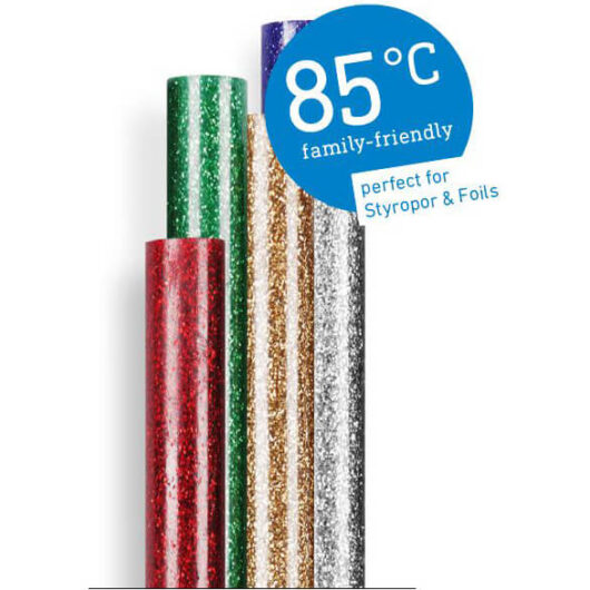 Steinel Assorted Glitter 85 Degree Low Temperature Glue Sticks