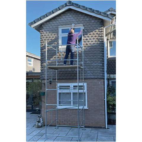 Toptower Toptower Galvanised Steel 4' x 4' DIY Work Tower