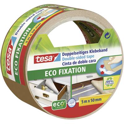 tesa ECO FIXATION 56450-00000-11 Double sided adhesive tape (L x W) 5 m x 50 mm 1 pc(s)