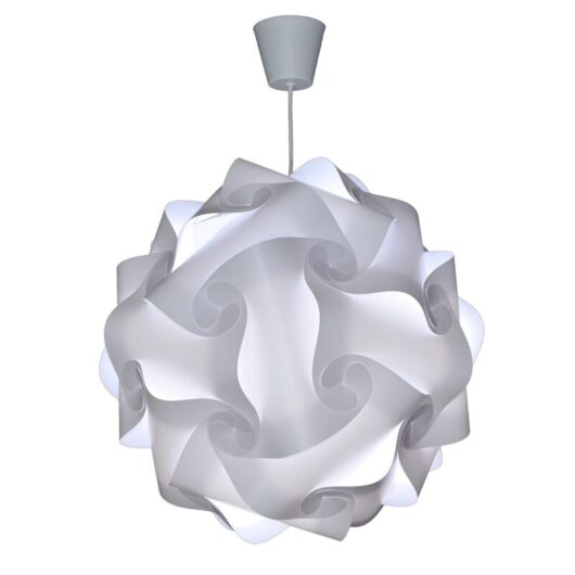 Diy Pendant Light Fixture - Bedroom Chandelier Ready to Plug in Ceiling Hanging Lampshade For Living Room Decoration, Children's Bedroom, Teenagers,