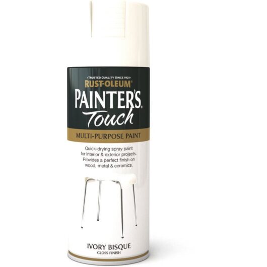 Painter's Touch Spray Paint 400ml Gloss - Ivory Bisque - Rust-oleum