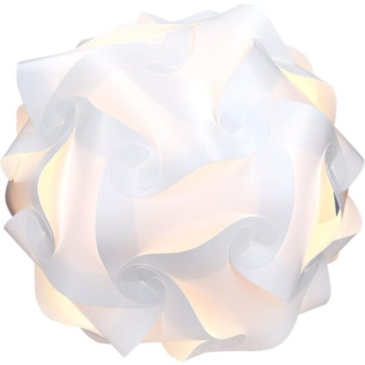 Puzzle Lampshade Modern diy Hanging Ceiling Lamp Shade Creative Hanging Lamp For Bedroom Living Room ⌀30CM