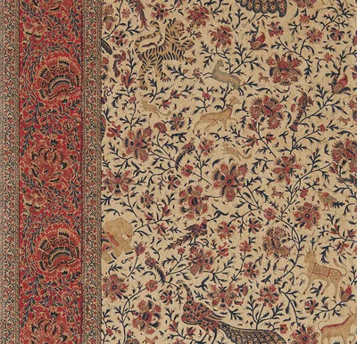Zoffany Wallpaper Mughal Menagerie Panel 313112