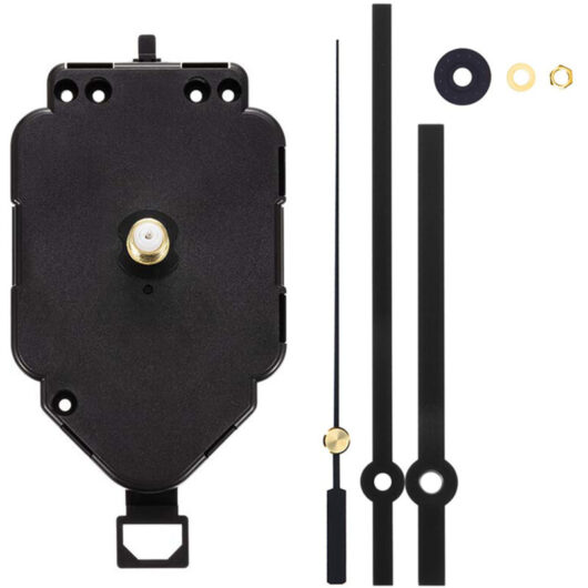 Linghhang - Quartz Clock Movement diy Movement Kit with 2 Pairs of Hands and Pendulum