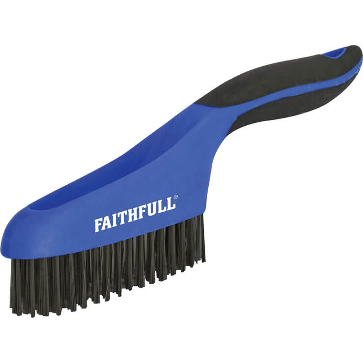 Faithfull Steel Wire Scratch Brush