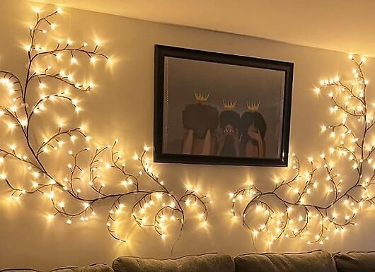 Flexible Decorative DIY Vines with Lights - 48 or 144 Lights, 3 Colours