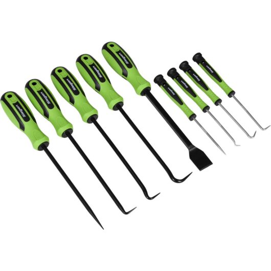 Siegen 9 Piece Hook and Scraper Set