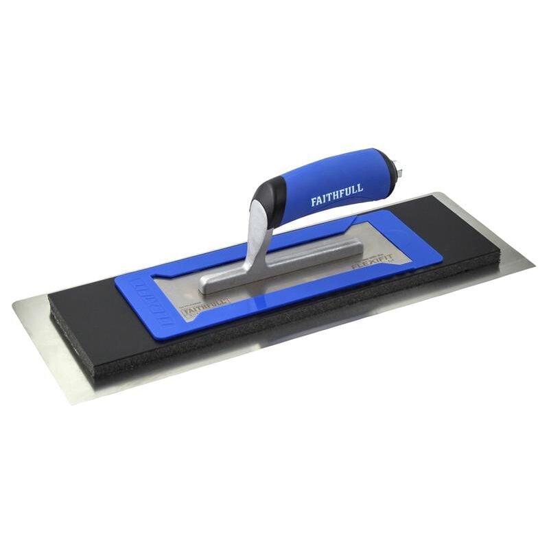 Faithfull FlexiFit Trowel Stainless Steel Blade Kit 16in (406mm) FAIFLEXI16S
