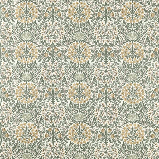Morris Fabric Daisy & Oak 227370