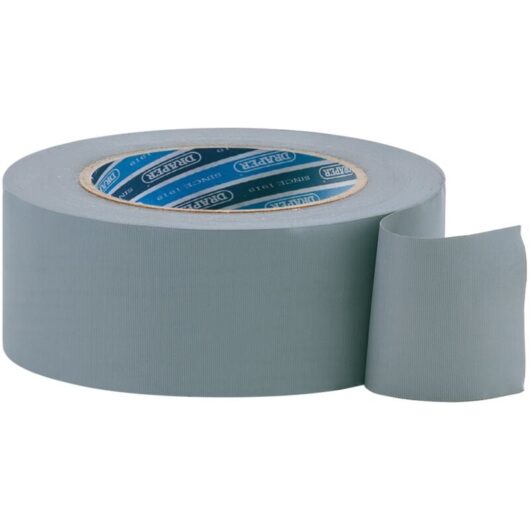 30M x 50mm Grey Duct Tape Roll (49430) - Draper