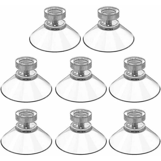 Gotrays - 40mm suction cup, 10 threaded stainless steel suction cups, suction cups