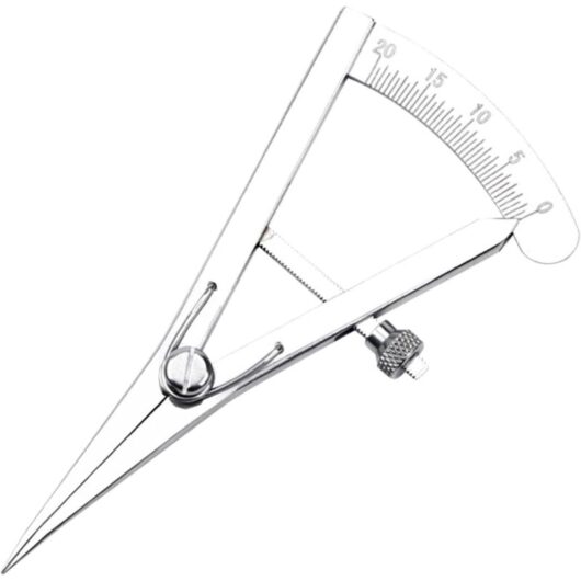 Adjustable Wing Leather Compass, DIY Leather Craft Tool, Adjustable Marking Gauge, Professional Scribing Drawing Compass Tool for
