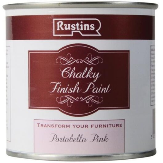 Chalky Finish Paint Portobello Pink 250ml