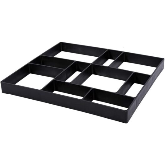 Concrete Paving Mold Garden Concrete Mold diy Iron Reusable Concrete Molds Paving Mold Concrete Slab Mold Concrete Path Mold for Path Terrace