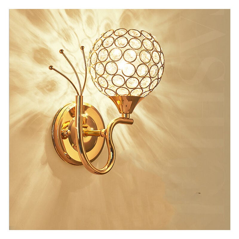 Crystal Modern Style Wall Lights Fashionable Modern Wall Light For Aisle Bedroom Living Room Indoor Wall Light