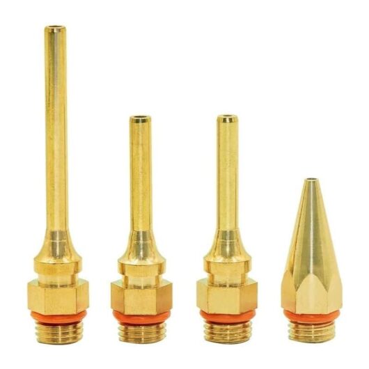 Csparkv - 4 Pack Power Glue Gun Set with Copper Nozzles for Hot Glue Guns - Copper Nozzles for Dual Temperature Full Size Melt Glue Guns.