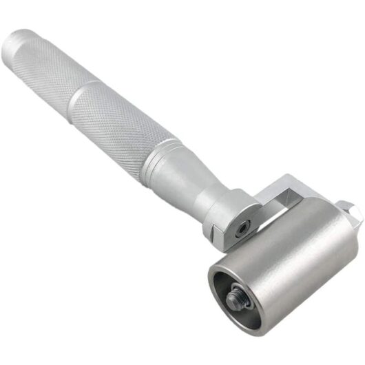 Csparkv - Hand Pressure Roller, Stainless Steel Flat Seam Roller for Wallpaper Edge Joint (40mm)