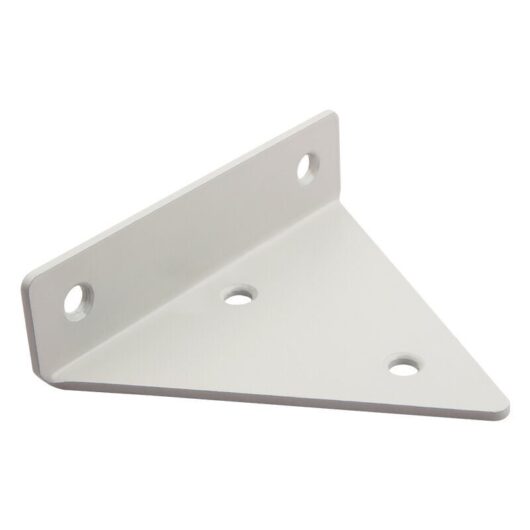 Dhklfa - 4 Pieces Shelf Brackets, Metal Wall Mounted Shelf Bracket, Floating Shelf Brackets, Triangle Invisible Shelf Bracket, for Living Room,