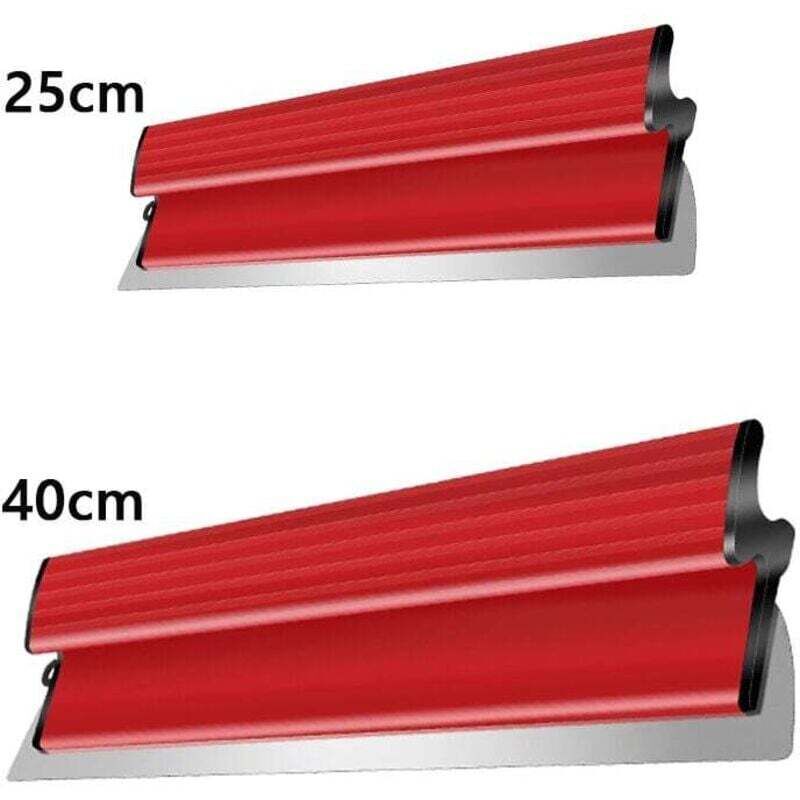 25 cm + 40 cm smoothing blades for wall tools, painting, shaving, flexible blade, reusable wall smoothing knife