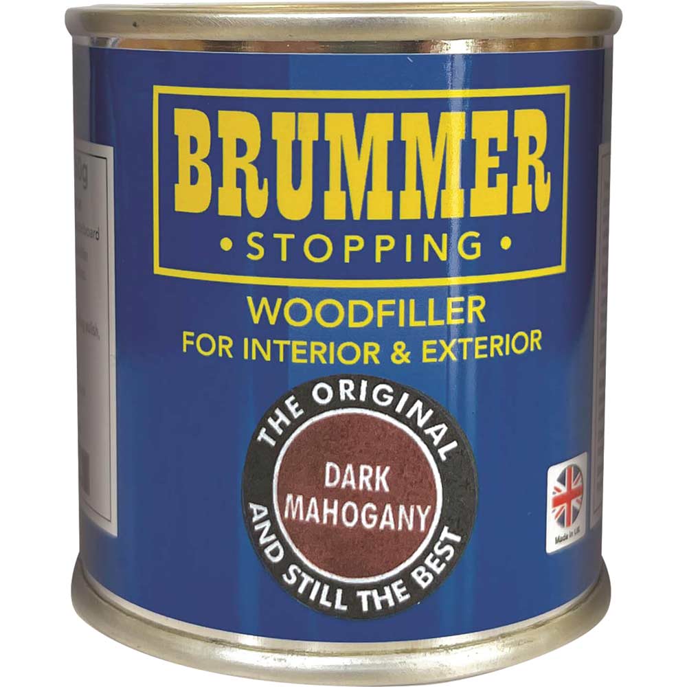 Brummer Wood Filler Dark Mahogany 250g