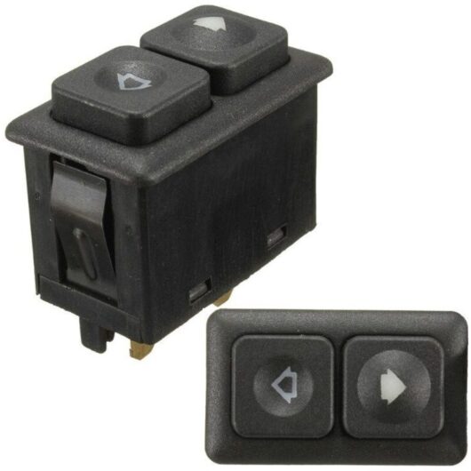 1 electric window switch, 5-pin, compatible with BMW E23 E24 E28 E30, OE reference 61311381205, for automotive repair