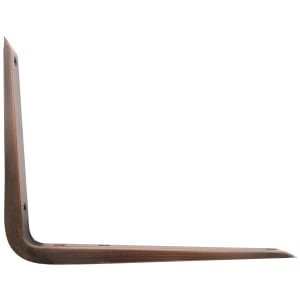 Antique Copper Cantilever Shelf Bracket - 150 x 120mm