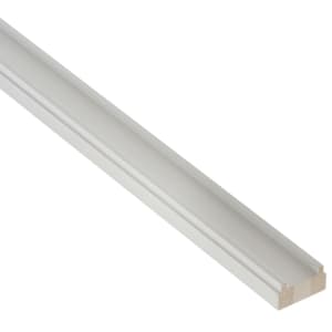 Cheshire Mouldings Primed Baserail for 32mm Spindles - 2.4m