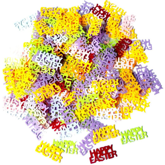 Easter Table Decoration Confetti Bunny Hen Eggs Happy Easter DIY Spring Party Decoration Happy Easter