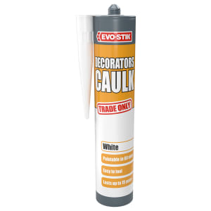 Evo-Stik White Decorators Caulk - 280ml