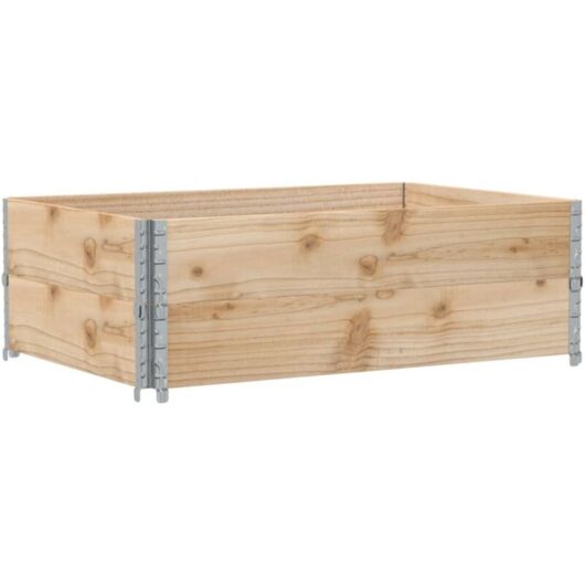 Garden Planter 120x80 cm Solid Wood Pine vidaXL