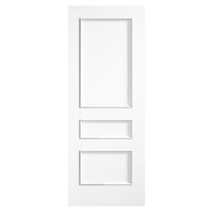 LPD Internal Toledo Primed White Solid Core Door - 838 x 1981mm