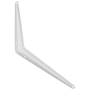 London White Shelf Bracket - 250 x 200mm