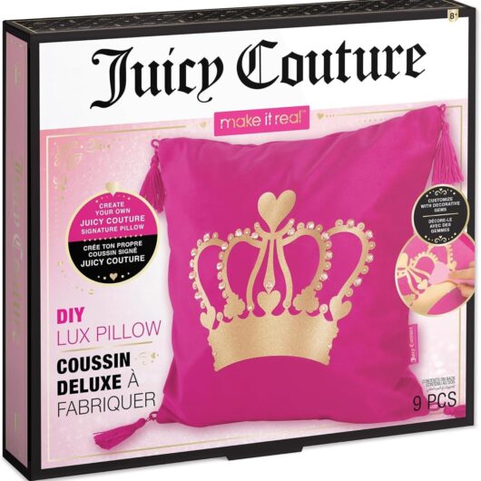 Make It Real! Juicy Couture DIY LUX Pillow