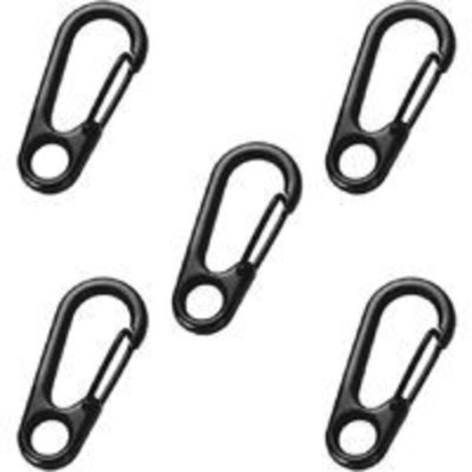 Mini Carabiner Clip, 5 Pack Mini Carabiner Clip, Spring Snap Hook, Keychain Clasps, Mini Carabiner Clips, for Camping, Hiking