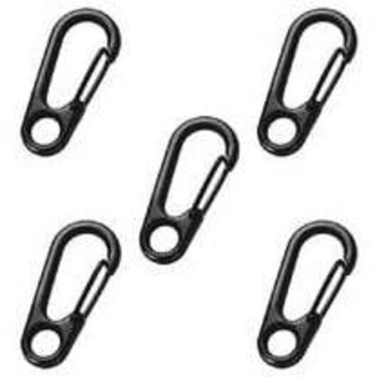 Never used] Mini Carabiner Clip, 5 Pack Mini Carabiner Clip, Spring Snap Hook, Keychain Clasps, Mini Carabiner Clips, for Camping, Hiking