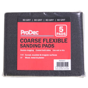 ProDec Contour Coarse Double Sided Sanding Pads - Pack of 5