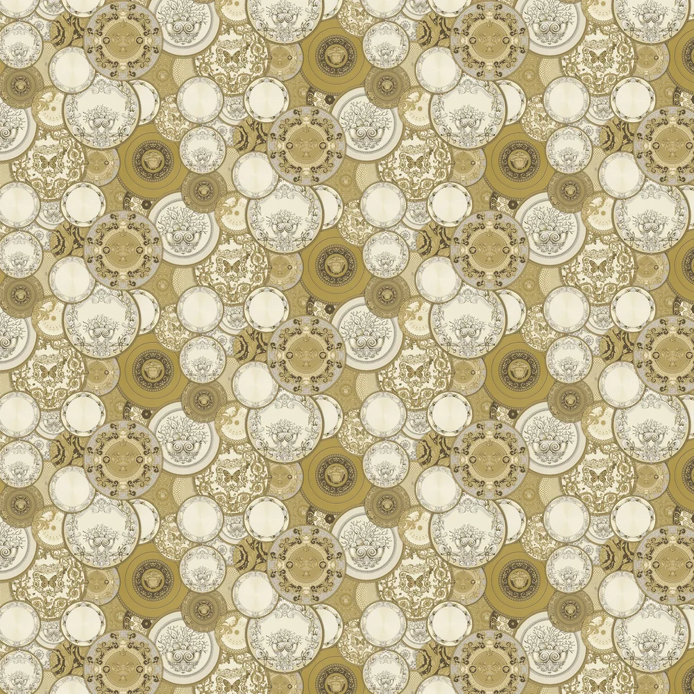 Versace Wallpaper Art De La Table 79136-3