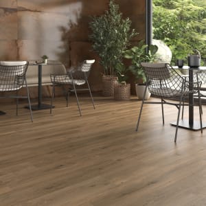 Wickes Boutique Nordika Walnut Matt Porcelain Wall & Floor Tile - 1200 x 200mm