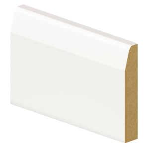 Wickes Chamfer & Round Primed MDF Architrave - 18 x 69 x 2200mm - Pack of 5